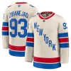 Miesten NHL New York Rangers Pelipaita 2025-26 Fanatics Premium Mika Zibanejad Winter Classic Valkoinen